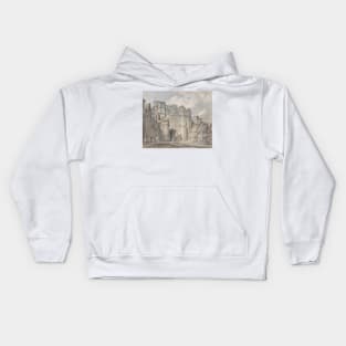 Christ Church Gate, Canterbury by J.M.W. Turner Kids Hoodie